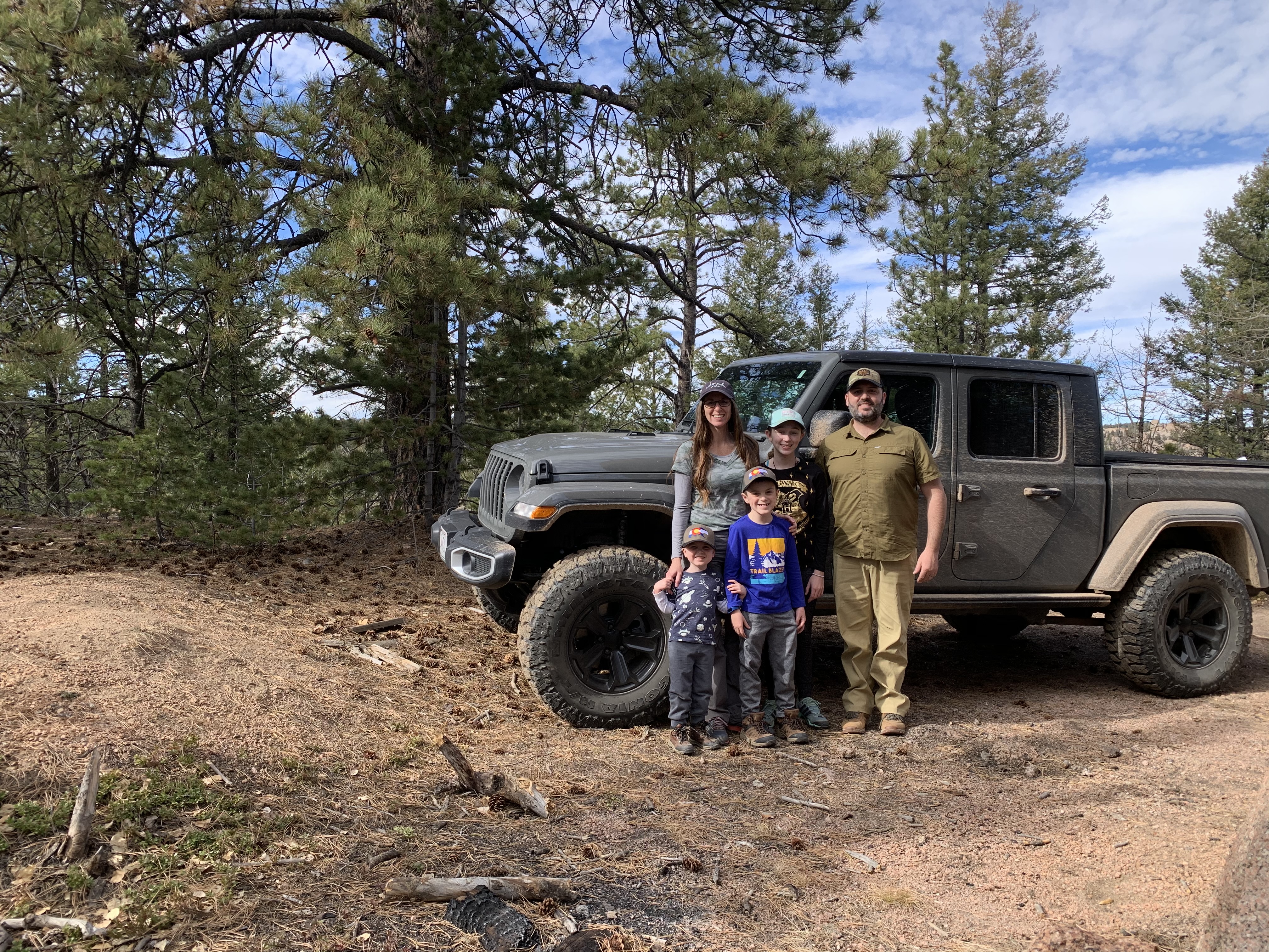 Jeeping with kids