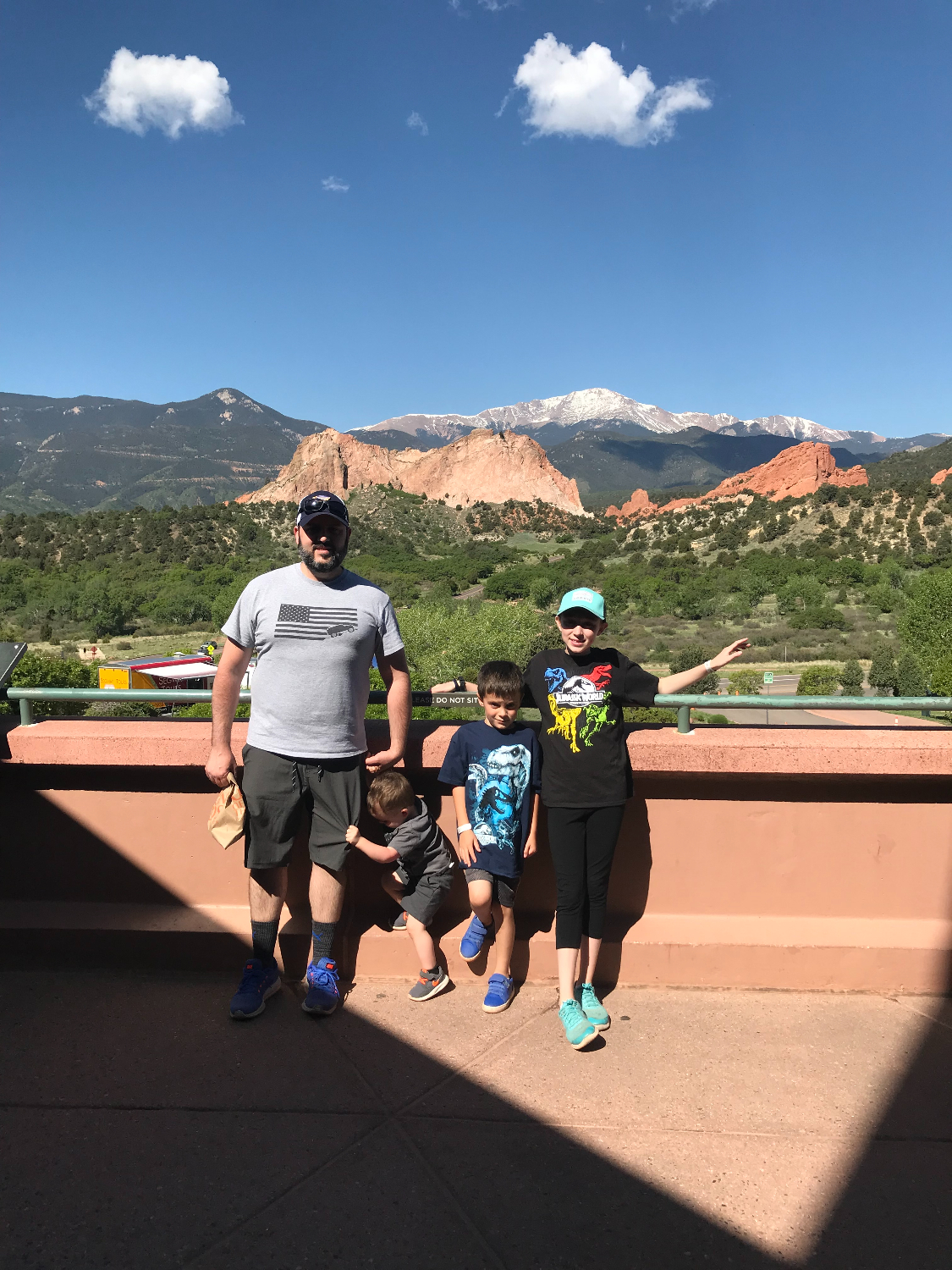 Garden of the Gods with kids