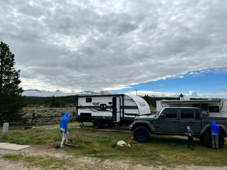 Camping in Leadville