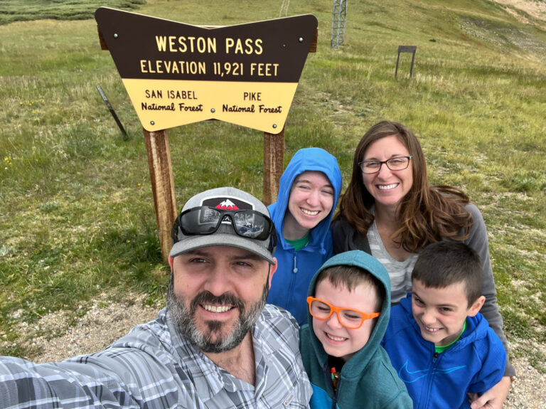 Family Adventure on Weston Pass