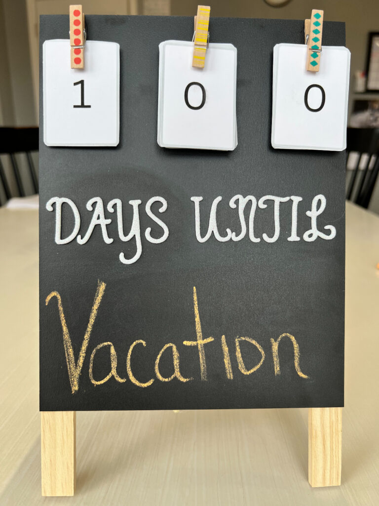 Fun ways to countdown until your next trip